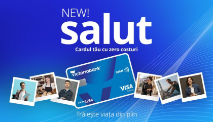 SALUT – cardul de la Victoriabank care iti deschide oportunitati nelimitate in banking