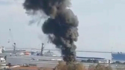 Explozie in portul turcesc Samsun de la Marea Neagra - VIDEO Explozie in portul turcesc Samsun de la Marea Neagra - VIDEO