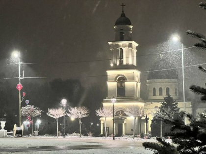 Ninge in capitala. Fulgii de zapada au reusit sa acopere cladirile, copacii, dar si parcurile din oras - FOTO