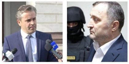 Vlad Filat, fata in fata cu fostul sau aparator