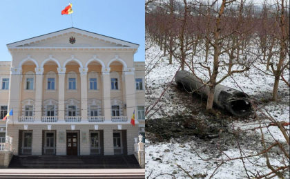 Detalii noi despre racheta cazuta intr-o livada din apropierea raionului Briceni. MAI: "Riscurile de explozie au fost excluse"
