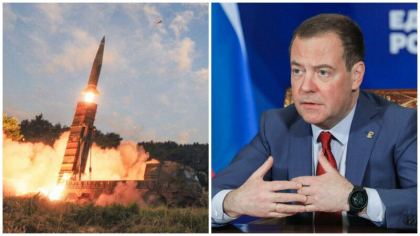 Medvedev: Rusia ar fi fost sfasiata daca nu ar fi existat arme nucleare