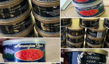 Un lot comercial de caviar - gasit in lucrurile personale a unui barbat ce venea din Ucraina, la vama Palanca - FOTO Un lot comercial de caviar - gasit in lucrurile personale a unui barbat ce venea din Ucraina, la vama Palanca - FOTO