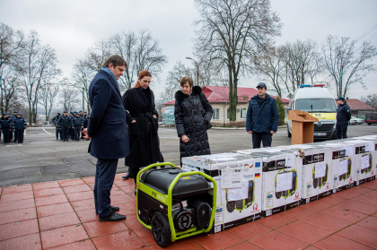Republica Moldova a primit 70 de generatoare electrice din partea Germaniei. Cum vor fi distribuite Republica Moldova a primit 70 de generatoare electrice din partea Germaniei. Cum vor fi distribuite