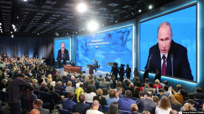 Putin anuleaza conferinta de presa de la final de an pentru prima data in 10 ani
