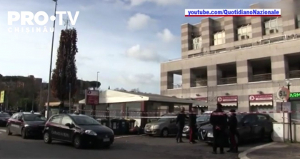 Un barbat a deschis focul, intr-o cafenea din nordul Romei, unde avea loc o sedinta a locatarilor unui bloc, si a ucis trei persoane