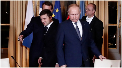 Volodimir Zelenski: Razboiul se va termina cand va muri Putin