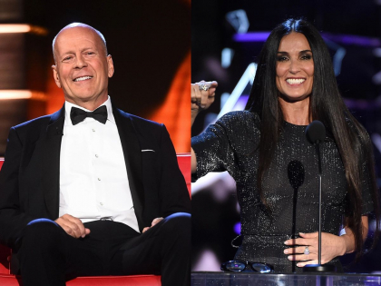 Demi Moore si fostul partener, Bruce Willis, imagini rare alaturi de copiii lor - FOTO