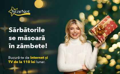 La StarNet, sarbatorile se masoara in zambete! La StarNet, sarbatorile se masoara in zambete!