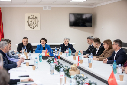 Natalia Gavrilita, la discutie cu autoritatile publice locale din Stefan Voda: "Vom continua sa lucram impreuna ca sa inregistram un progres semnificativ"