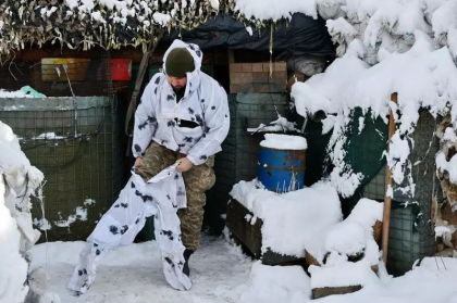 Estonia a trimis o sauna mobila soldatilor ucraineni de pe front Estonia a trimis o sauna mobila soldatilor ucraineni de pe front