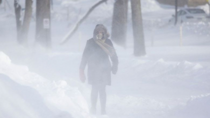 Ger cumplit in America de Nord. Temperaturile au scazut cu 30 de grade in doar jumatate de ora