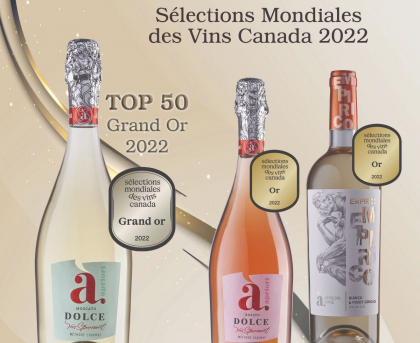 Un vin spumant moldovenesc s-a clasat in TOP 50 vinuri ale lumii conform concursului international desfasurat in Canada Un vin spumant moldovenesc s-a clasat in TOP 50 vinuri ale lumii conform concursului international desfasurat in Canada