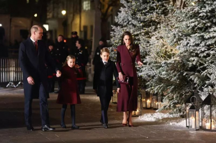 Pictura regala: Ce a desenat de Craciun printul George, baiatul lui Kate si William - FOTO
