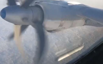  Primele imagini cu lansarea unei rachete Kh-101 de catre un bombardier strategic rusesc: „Buna dimineata, Zelenski!” - VIDEO 