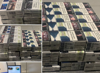 Un barbat a incercat sa iasa din tara cu 3.400 de tigari, pe Aeroport International Chisinau. Unde erau ascunse - FOTO Un barbat a incercat sa iasa din tara cu 3.400 de tigari, pe Aeroport International Chisinau. Unde erau ascunse - FOTO