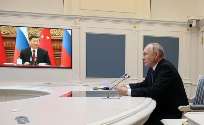 Vladimir Putin l-a chemat pe Xi Jinping in Rusia: „Va asteptam, draga domnule presedinte”. Ce a spus liderul chinez Vladimir Putin l-a chemat pe Xi Jinping in Rusia: „Va asteptam, draga domnule presedinte”. Ce a spus liderul chinez