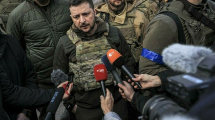 Guvernul Ucrainei, imputernicit sa controleze mass-media. Zelenski este acuzat de cenzura