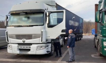 Sofer de TIR din Republica Moldova, prins beat la volan de politisti, in Vama Oancea din Galati