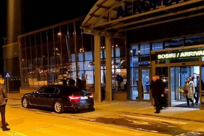 Presedintele Maia Sandu a aterizat la Oradea
