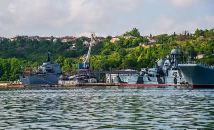 Baza flotei ruse din Marea Neagra din Sevastopol, atacata din nou
