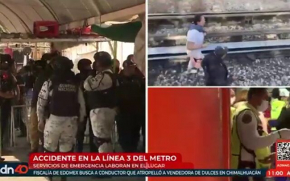 Cel putin o persoana a murit si 16 au fost ranite in urma unui accident la metrou in capitala Mexicului - VIDEO
