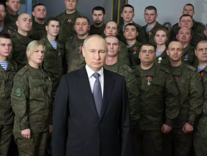 Putin l-a decorat, de Anul Nou, pe unul dintre mercenarii gruparii Wagner, condamnat la 7 ani de inchisoare pentru jaf armat