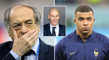 Zinedine Zidane, atacat de presedintele Federatiei de Fotbal din Franta - Kylian Mbappe i-a luat apararea - VIDEO 