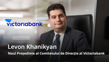 Levon Khanikyan preia oficial mandatul de CEO al Victoriabank Levon Khanikyan preia oficial mandatul de CEO al Victoriabank