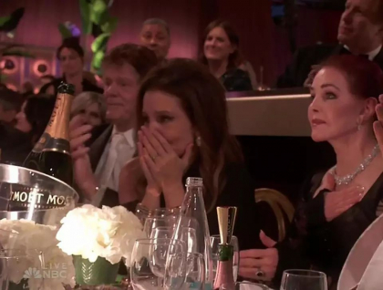 Ultima aparitie a Lisei Marie Presley. Ce a declarat la Globurile de Aur si de ce s-a emotionat in fata camerelor de filmat - VIDEO