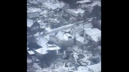 Imagini cu impact emotional. Momentul in care o cladire ce pare ocupata de trupele ruse din Soledar explodeaza - VIDEO Imagini cu impact emotional. Momentul in care o cladire ce pare ocupata de trupele ruse din Soledar explodeaza - VIDEO