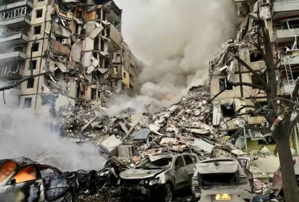 Cel putin 14 morti si 64 de raniti in blocul lovit in Dnipro de o racheta ruseasca Cel putin 14 morti si 64 de raniti in blocul lovit in Dnipro de o racheta ruseasca