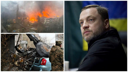 Cine sunt liderii Ministerului Afacerilor Interne care au murit in accidentul de elicopter de langa Kiev
