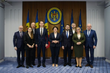 Natalia Gavrilita, la intrevede cu membrii delegatiei Comisiei pentru afaceri externe. Presedintele Comisiei: "Vom continua sa sustinem tara voastra in depasirea crizei energetice" 