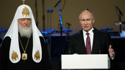 Kirill, avertisment pentru „dementii” care vor sa invinga Rusia: Distrugerea noastra va insemna „sfarsitul lumii”
Kirill, avertisment pentru „dementii” care vor sa invinga Rusia: Distrugerea noastra va insemna „sfarsitul lumii”