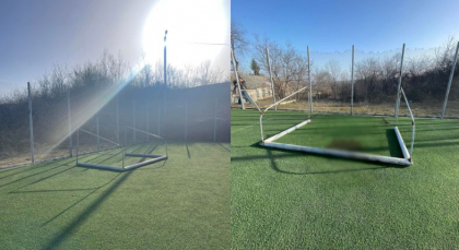 Detalii despre baiatul din Orhei care a murit dupa ce o poarta metalica de pe terenul de fotbal a cazut peste el: „Era unicul copil in familie”. Imagini socante de la locul tragediei - FOTO