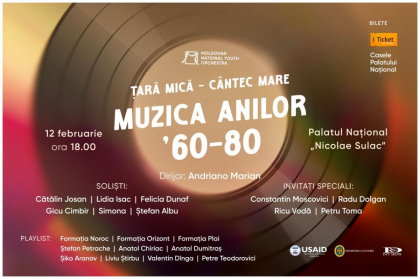 „Tara Mica - Cantec Mare”. Muzica Anilor `60-80`