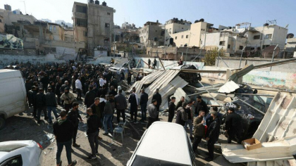 Noua palestinieni au fost ucisi intr-un raid israelian la Jenin. A fost declarat doliu national
