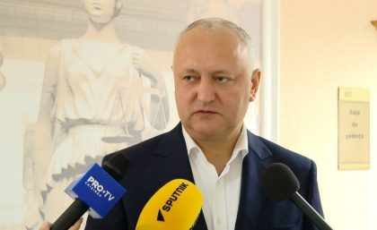 Igor Dodon spune ca procurorii au descins la medicii, care i-au prescris tratament feciorului sau: „I-au amenintat cu dosare si testul la poligraf”