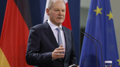 Olaf Scholz anunta ca Germania nu va trimite avioane de lupta Ucrainei: „Nici macar nu se pune problema”
