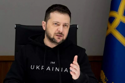 Zelenski: Este socant ca trebuie sa convingem birocratii sportului sa refuze orice sprijin pentru statul terorist. Liderul ucrainean critica din nou CIO si anunta ca i-a scris lui Macron - VIDEO