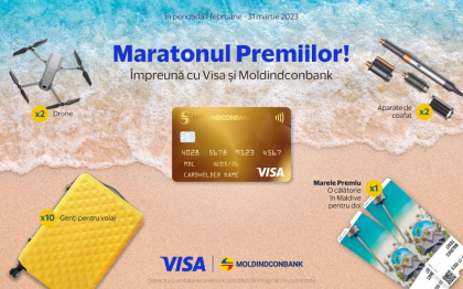 Moldindconbank si VISA dau startul Sezonului Dragostei si sunt gata sa te trimita in Maldive