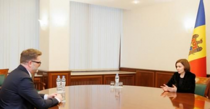 Maia Sandu, la intrevedere cu Ambasadorul Romaniei la Chisinau. Ce subiecte au fost discutate de oficiali