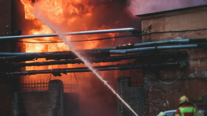 Incendiu devastator intr-un adapost din Crimeea in care se aflau 185 de rusi. Cati au murit - VIDEO Incendiu devastator intr-un adapost din Crimeea in care se aflau 185 de rusi. Cati au murit - VIDEO