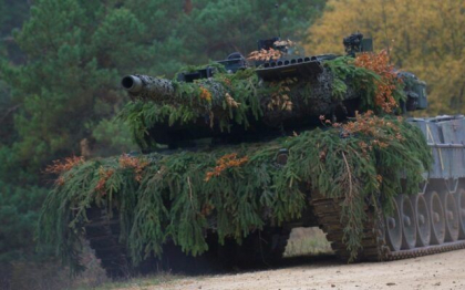 Canada a trimis Ucrainei primul tanc Leopard Canada a trimis Ucrainei primul tanc Leopard