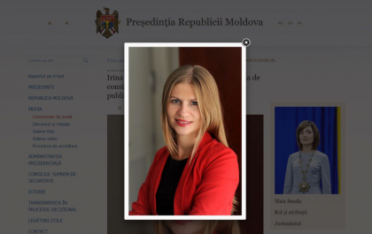 Presedintele Maia Sandu are un nou purtator de cuvant. Cine este aceasta / DOC