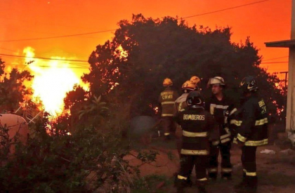 Incendii forestiere devastatoare in Chile. Cel putin 24 de morti si peste 2000 de raniti
