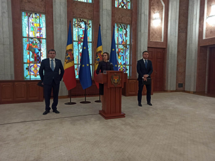Presedintele Parlamentului, dupa ce Maia Sandu l-a desemnat pe Dorin Recean candidat la functia de prim-ministru al Republicii Moldova: „Il asteptam saptamana viitoare cu programul de guvernare” - VIDEO