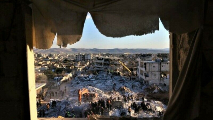 Ce a mai ramas din orasul sirian Alep, distrus vreme de 12 ani de un razboi civil, iar acum zguduit de cutremure devastatoare
Ce a mai ramas din orasul sirian Alep, distrus vreme de 12 ani de un razboi civil, iar acum zguduit de cutremure devastatoare