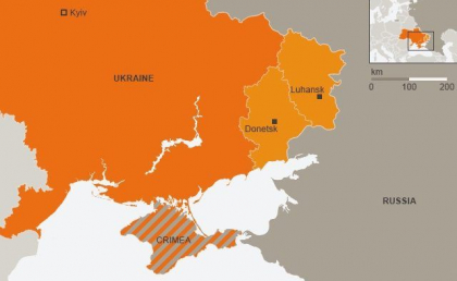 Rusia construieste o conducta de apa de 200 km pentru alimentarea regiunii Donbas
Rusia construieste o conducta de apa de 200 km pentru alimentarea regiunii Donbas